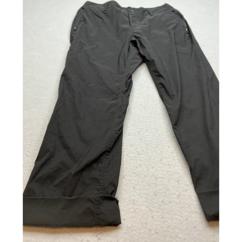 ZeroXposur Pants Black Nylon Spandex Stretch Hiking Travel Mens Size Med  B97401